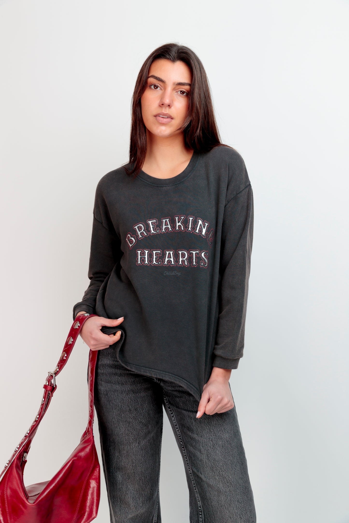 Sweat-shirt Délavé Breaking