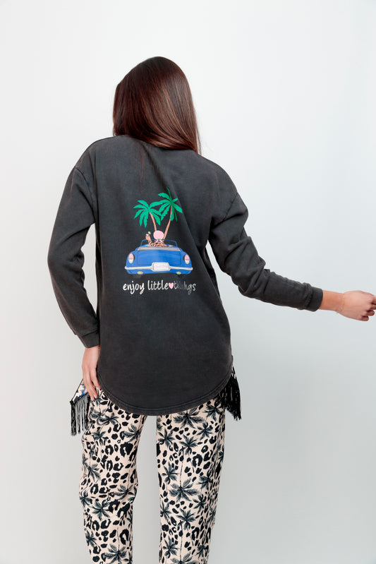 Car Wash Sweatshirt Back