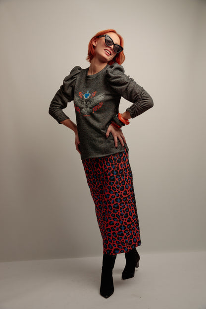 Sudadera Lurex Aguila Caye