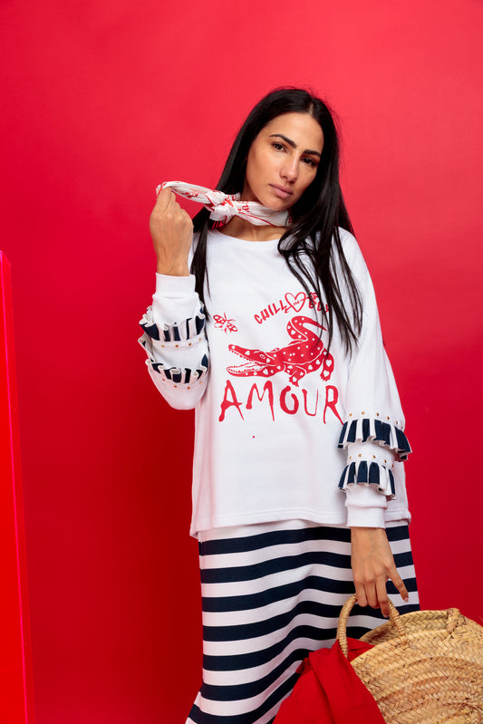 Sudadera Nicoleta Amour Expresiones