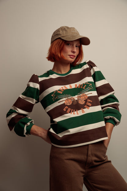 Sudadera Otoño Rock