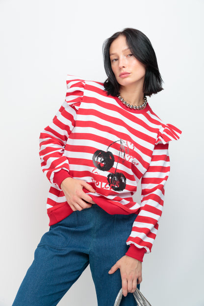 Sudadera Luz Cerezas Dolce