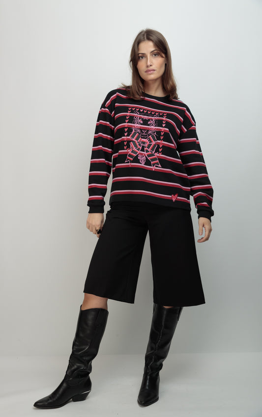 Sudadera Rayas Tiger Lazo