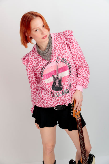 Sudadera Scarlet Guitarra Peace