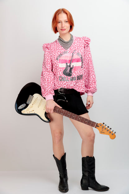 Sudadera Scarlet Guitarra Peace