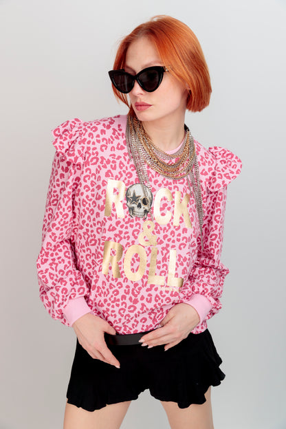 Sudadera Scarlet Rock Skull