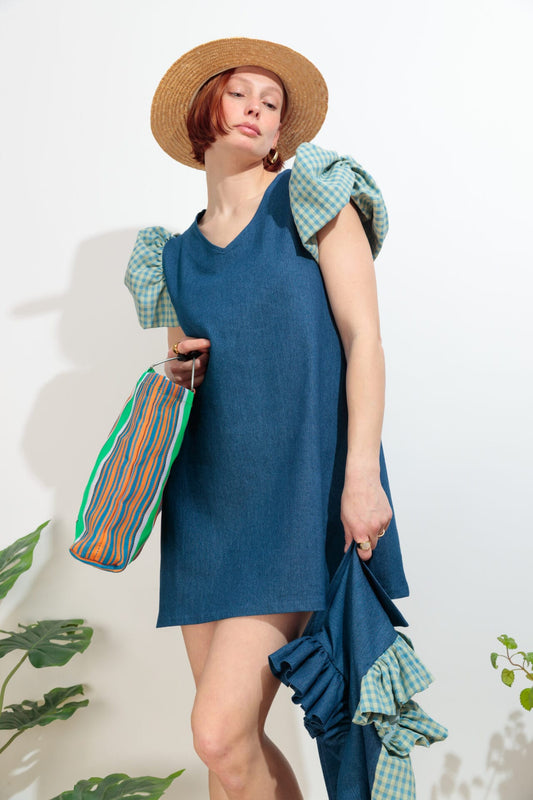 Vestido Combi Verdeagua