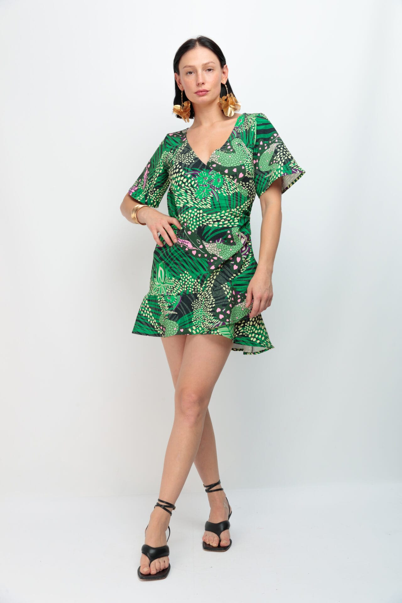 Vestido Cruzado Jungla