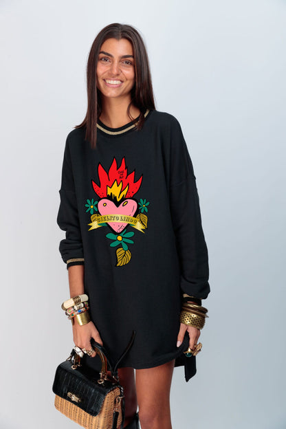 VESTIDO JUANA MEX FUEGO