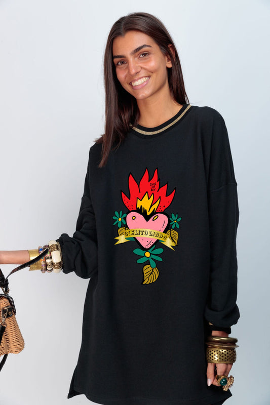 VESTIDO JUANA MEX FUEGO