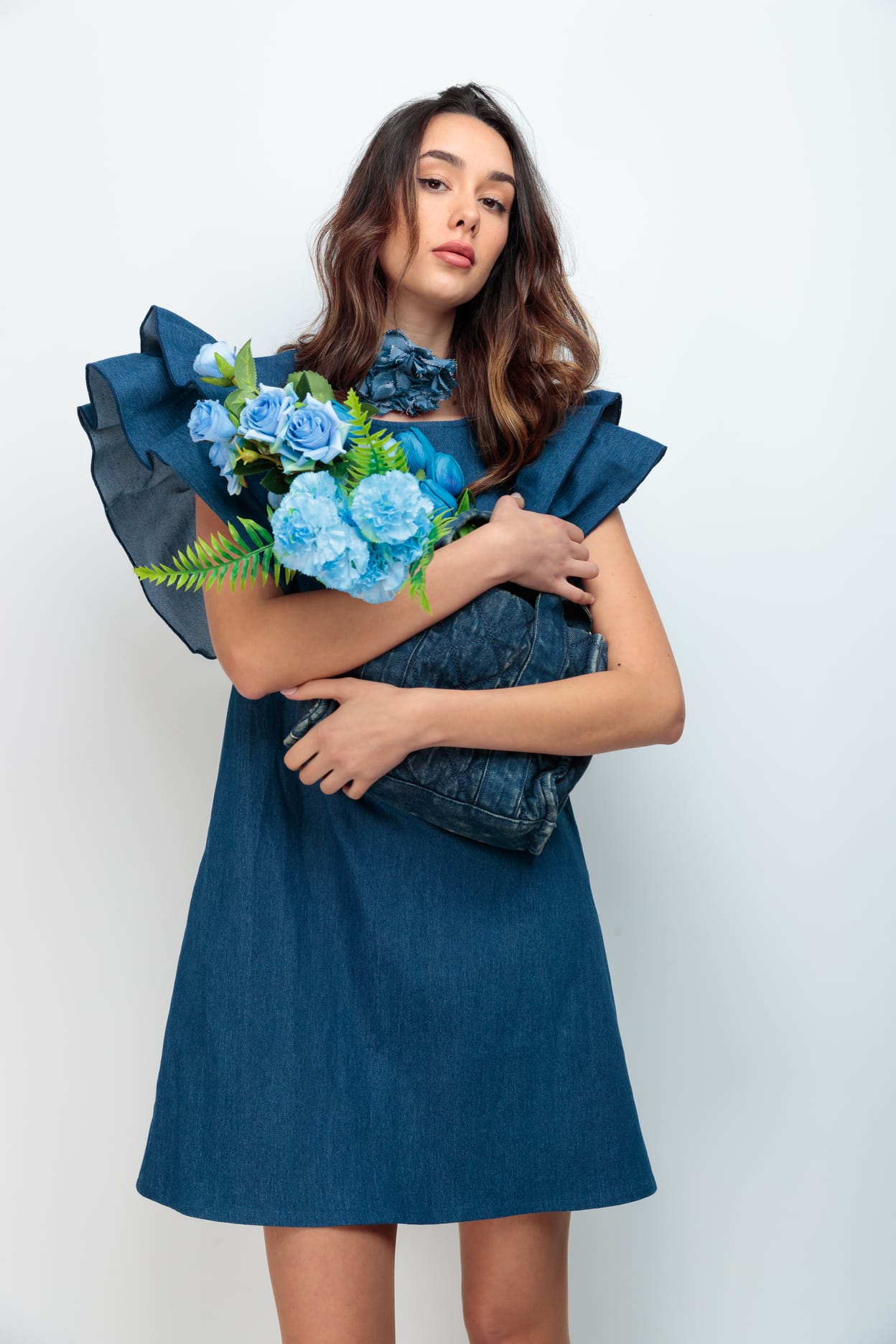 VESTIDO KEIRA VAQUERO SIN DISENO