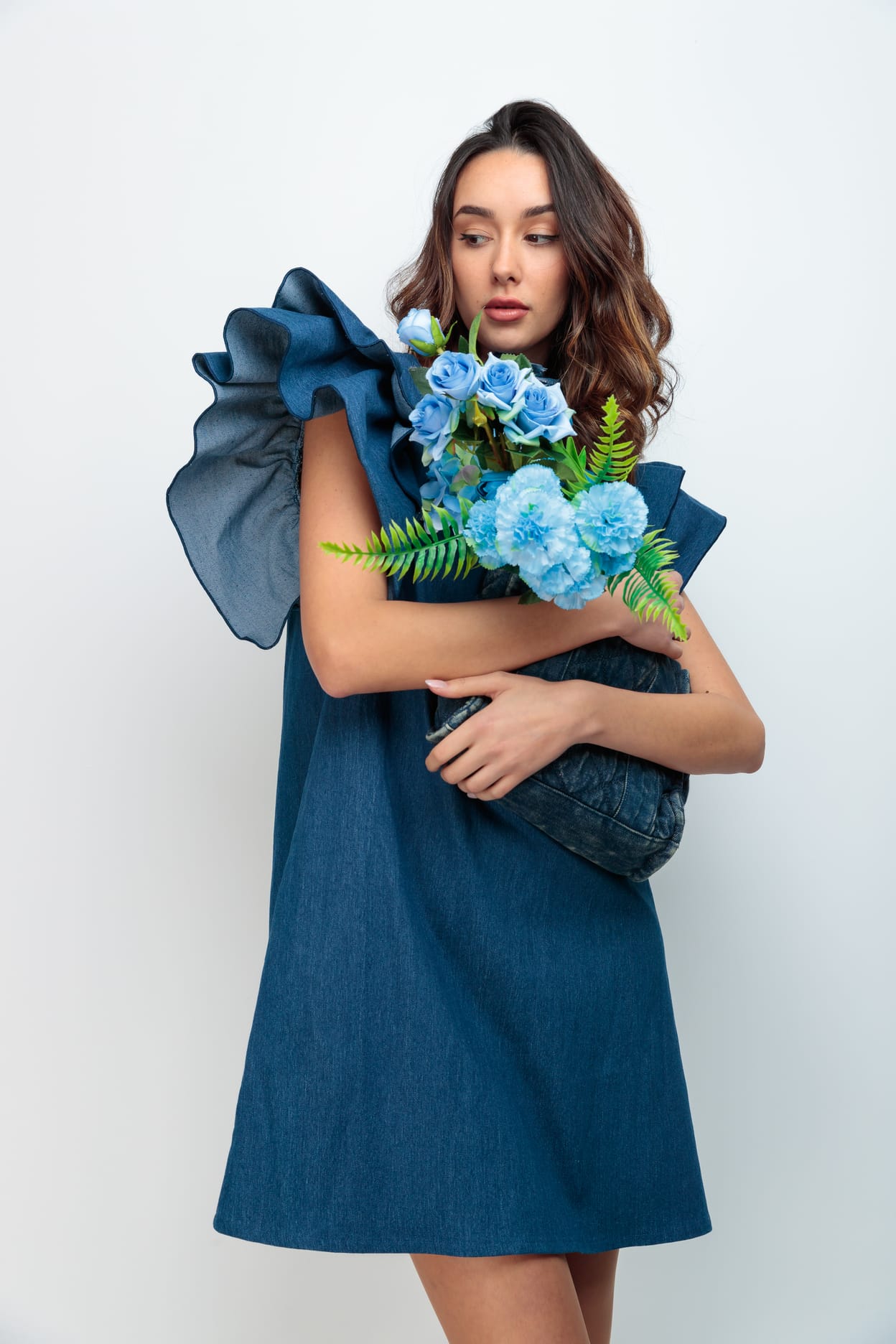 VESTIDO KEIRA VAQUERO SIN DISENO