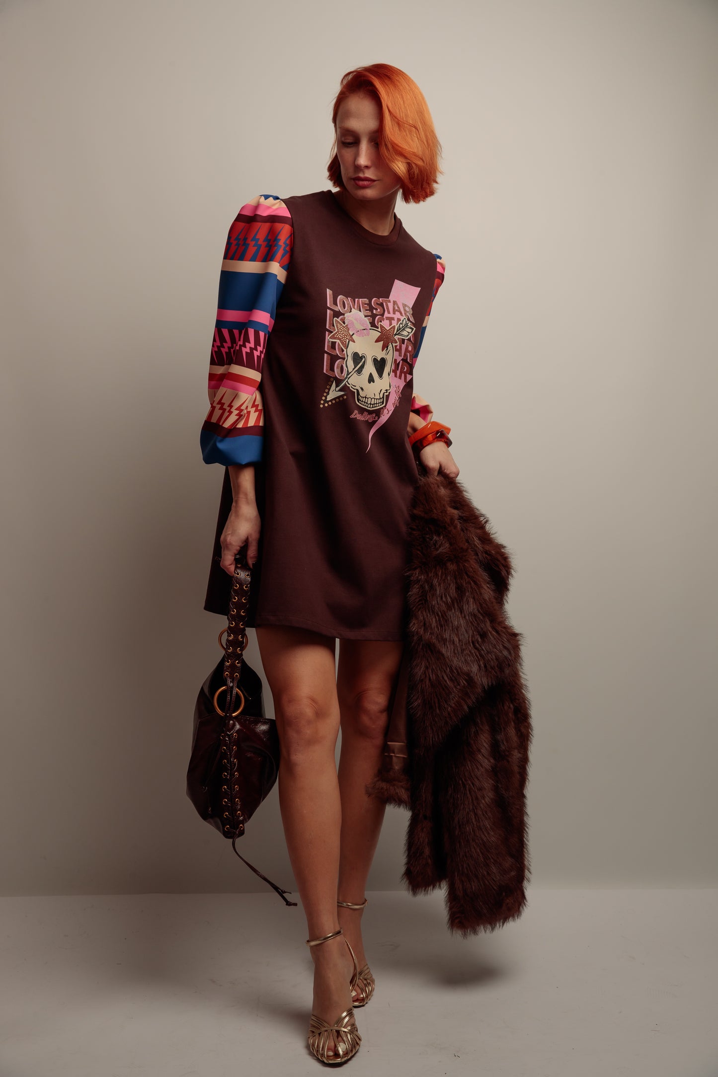 Vestido Abullonado SK Caye