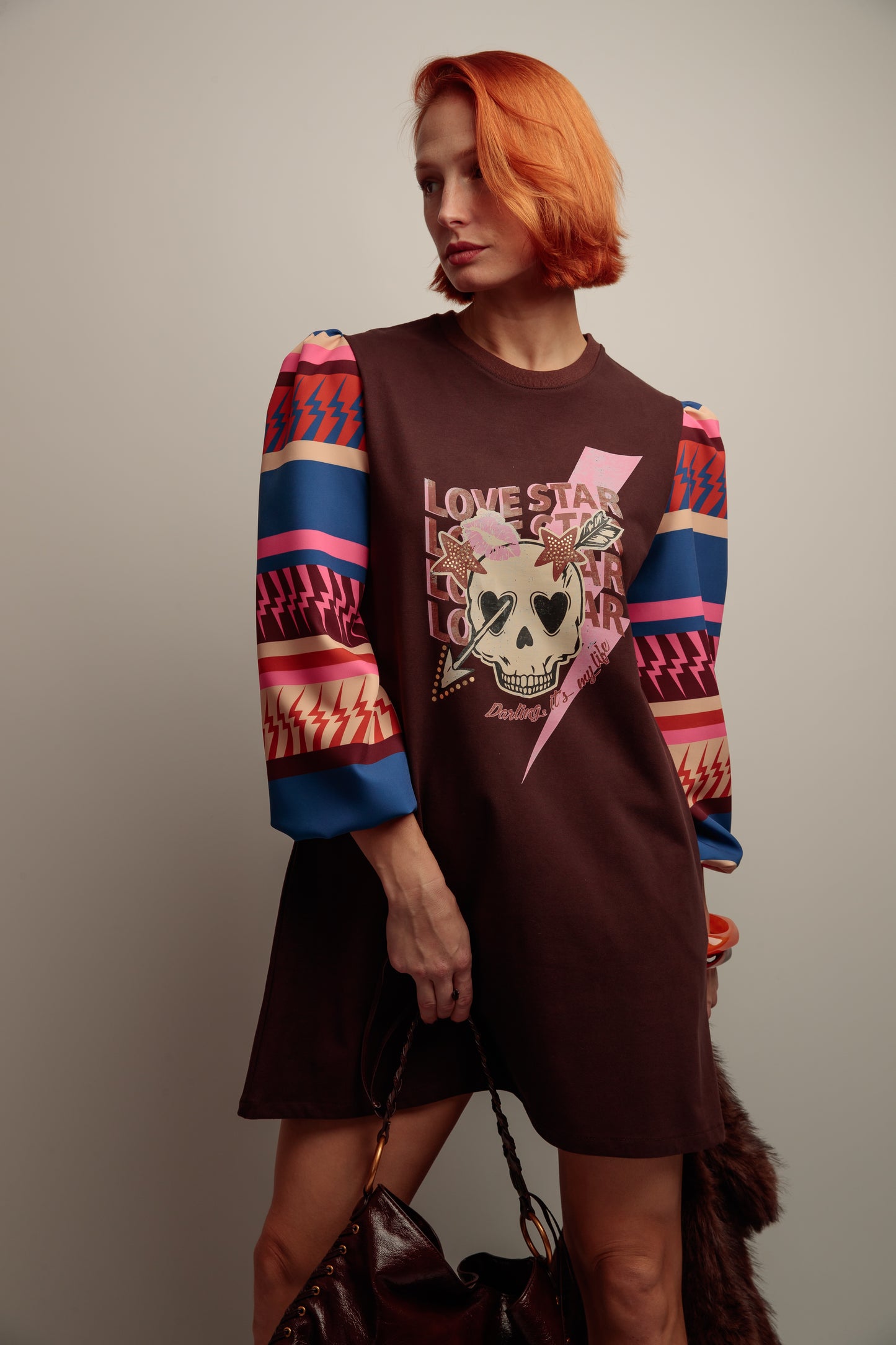 Vestido Abullonado SK Caye