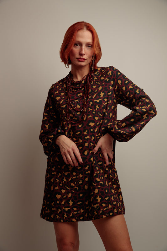 Vestido Amelia Print Love Star