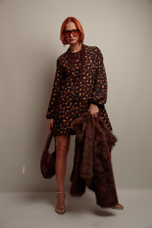 Vestido Amelia Print Love Star