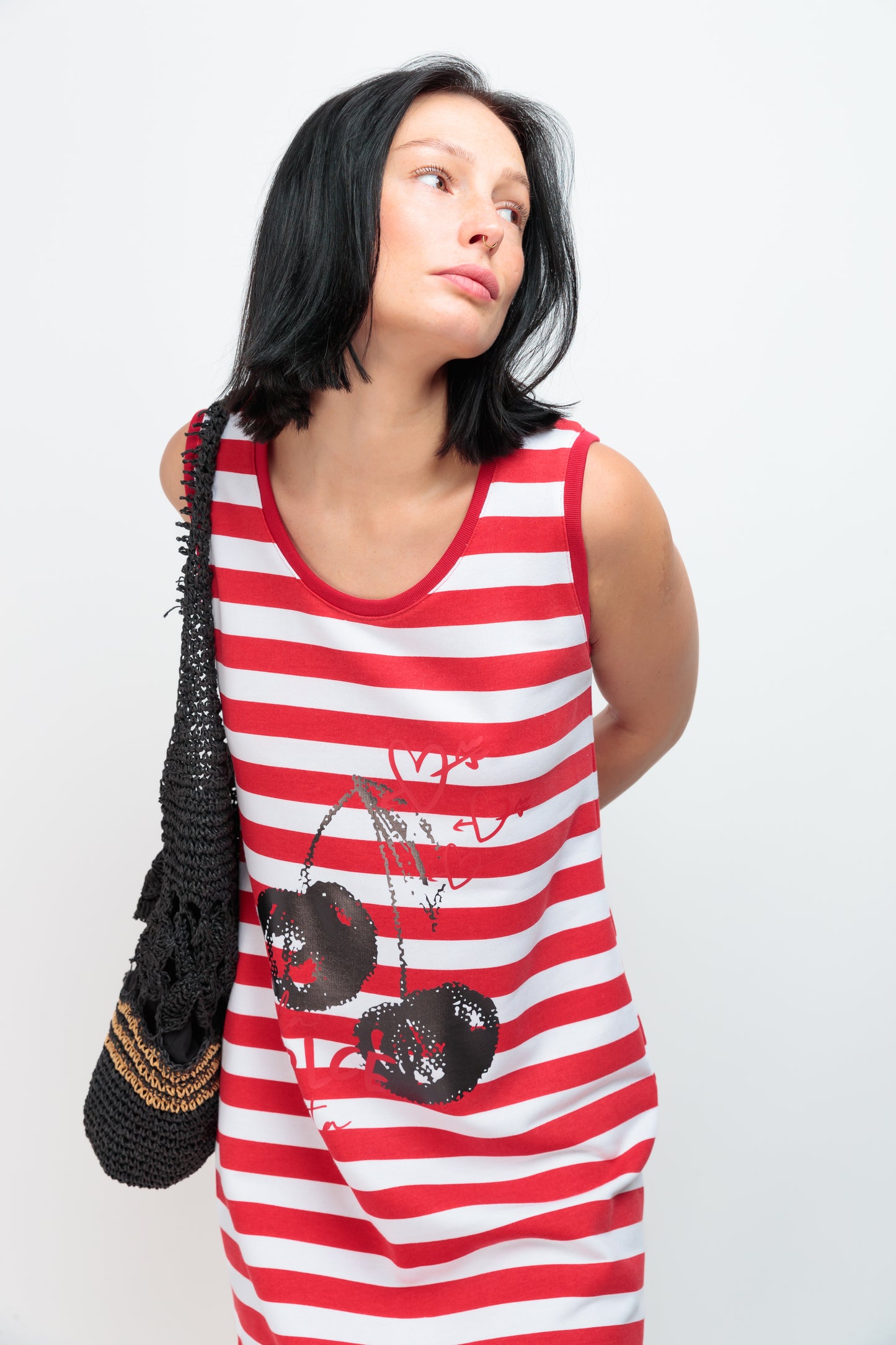 Vestido Asas Cerezas Dolce