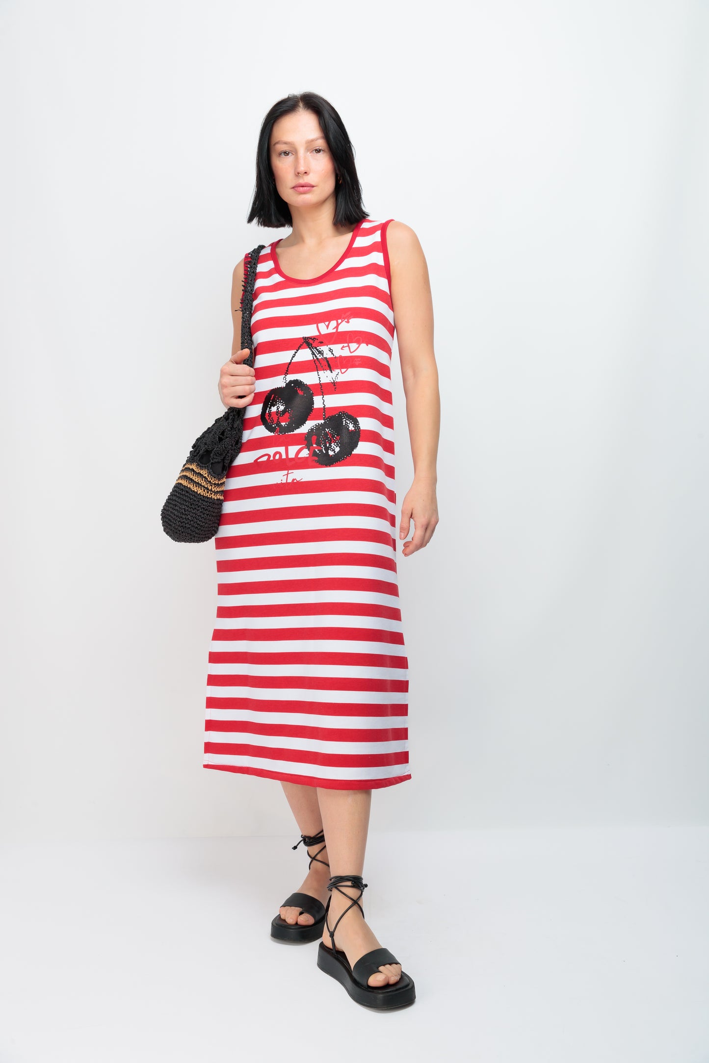 Vestido Asas Cerezas Dolce