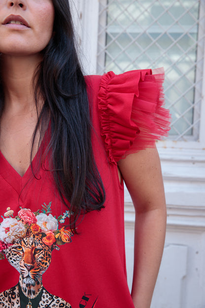 Vestido Flash Tigre Flores