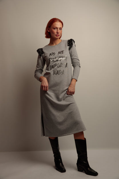 Vestido Flecos Importa