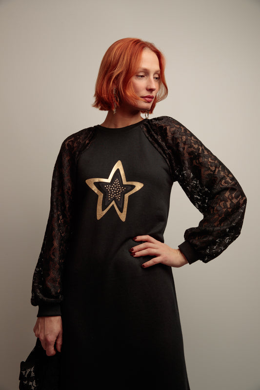 Vestido Greta Parche Star