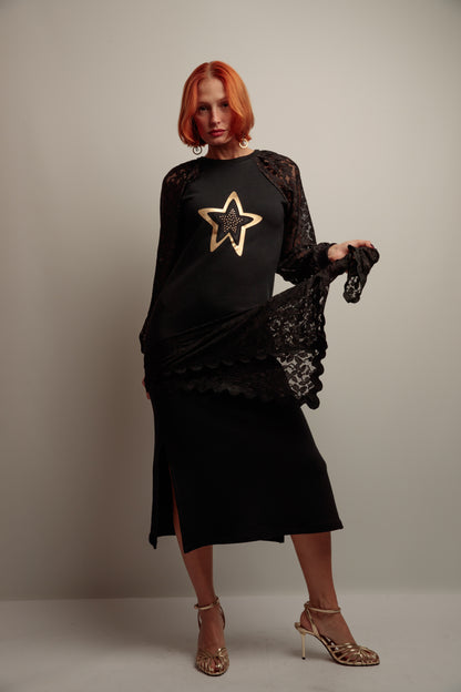 Vestido Greta Parche Star