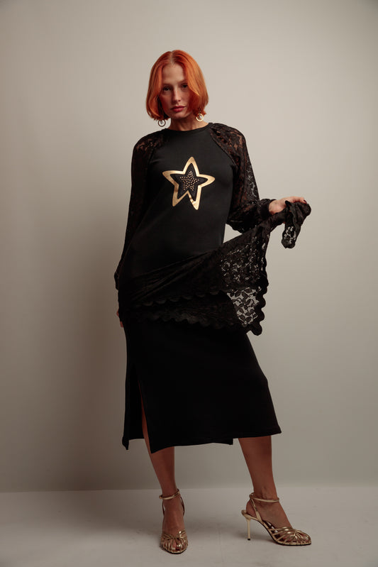 Vestido Greta Parche Star