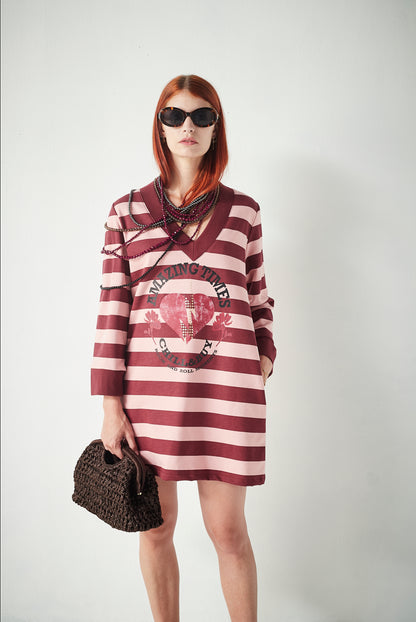 Vestido Rayas Amazing Dots