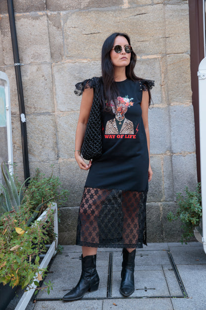 Vestido Hit Tigre FLores