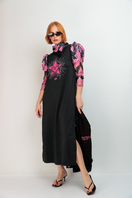 Long Dress Blow Star Tique