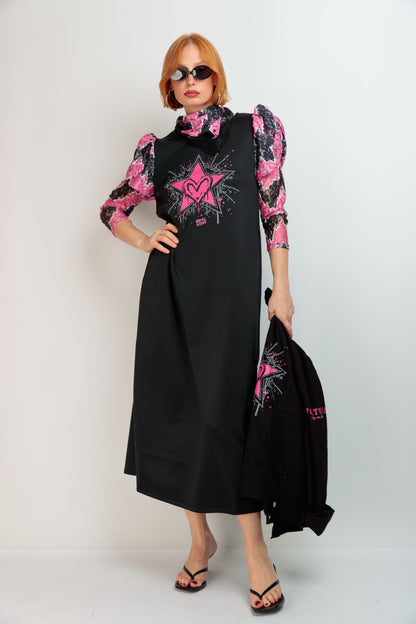 Vestido Largo Blow Star Tique
