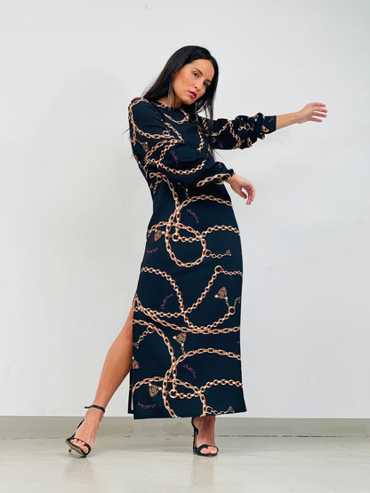 Vestido Largo Chain