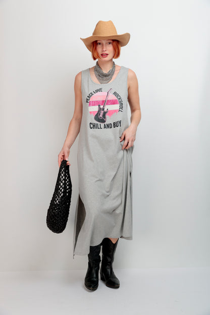 Vestido Largo Guitarra Peace