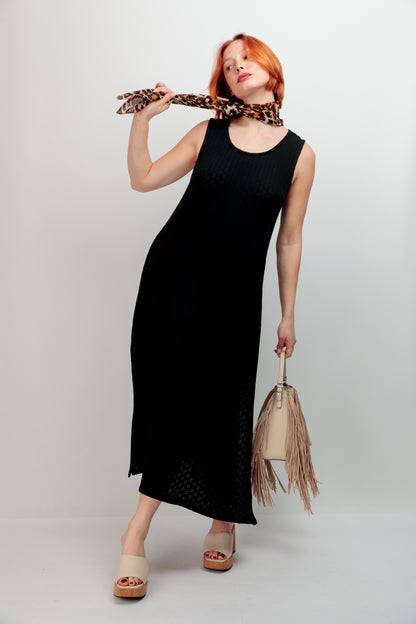 Vestido Punto Calado