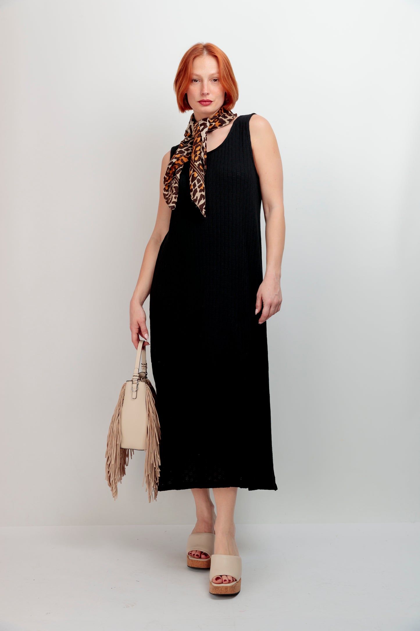 Vestido Punto Calado