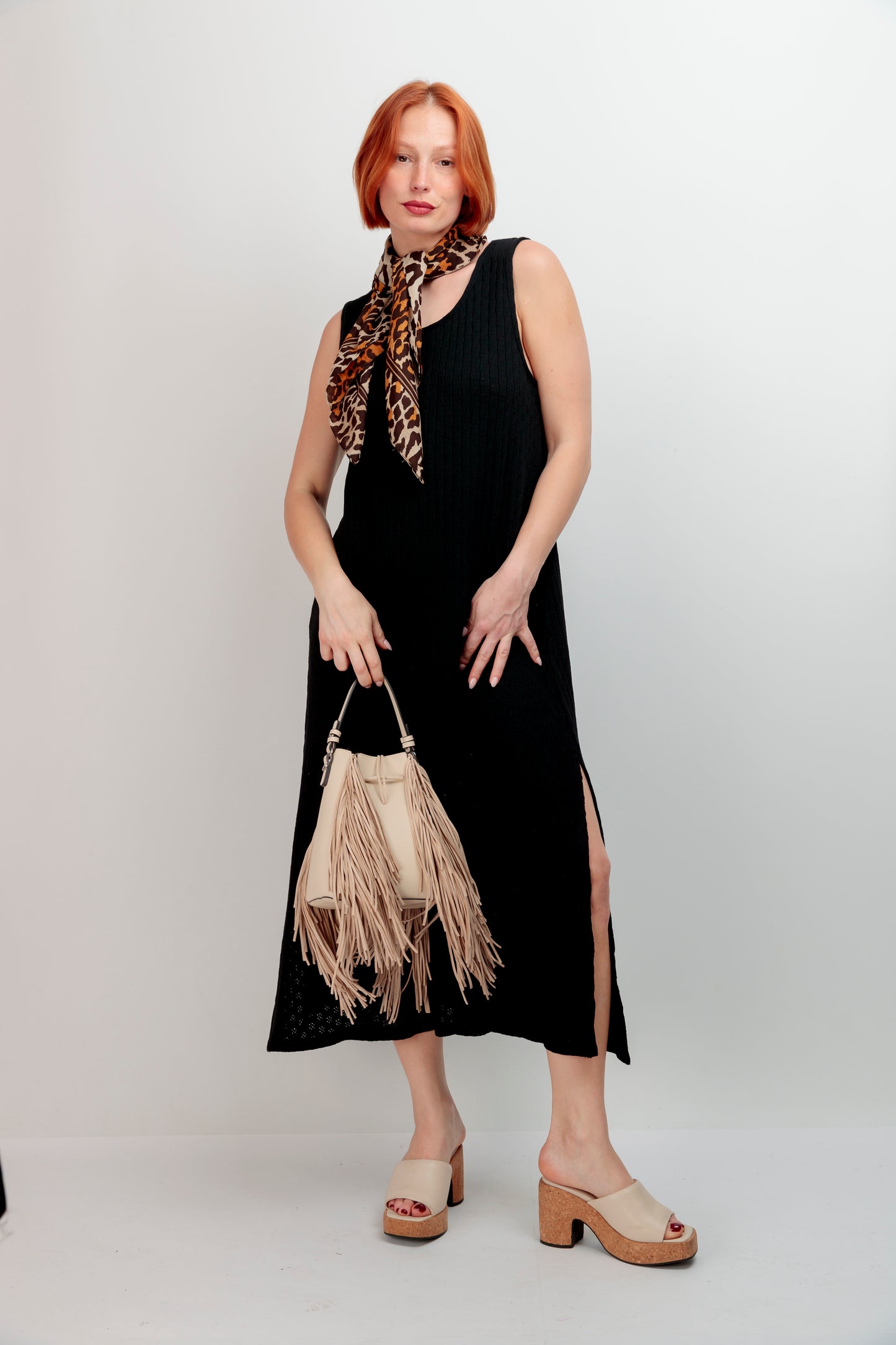 Vestido Punto Calado
