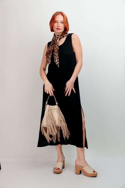 Vestido Punto Calado