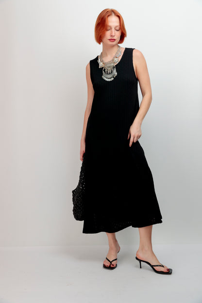 Vestido Punto Calado