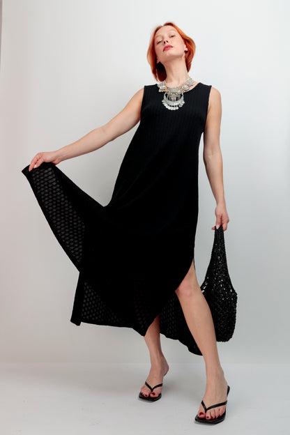 Vestido Punto Calado