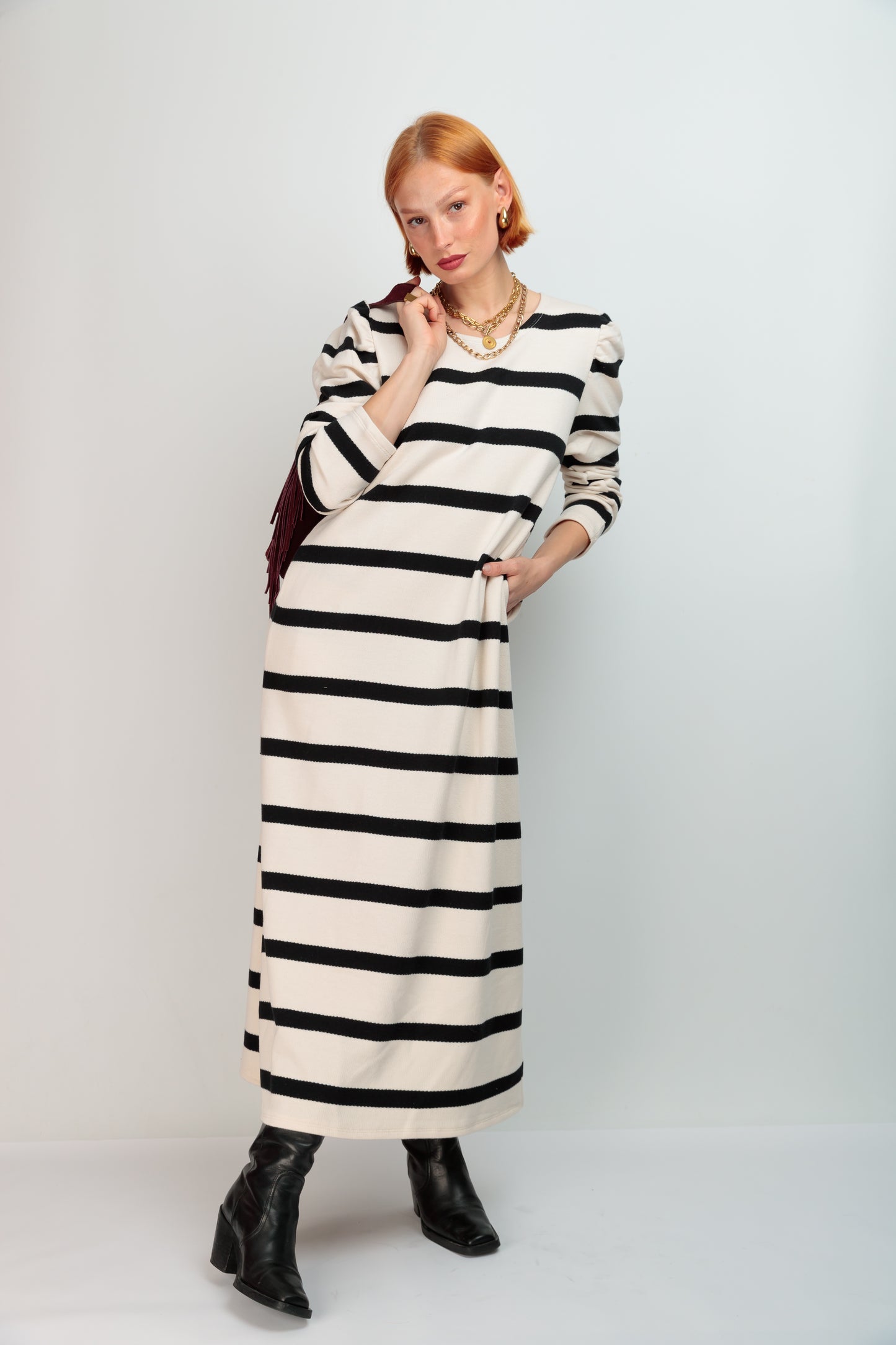 Striped Maxi Dress