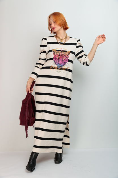 Fortuna Tiger Stripe Dress