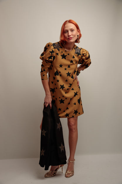 Vestido Parches Love Star