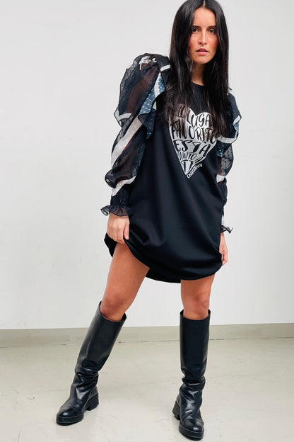 Vestido Manga Dulce Corazón Favorito