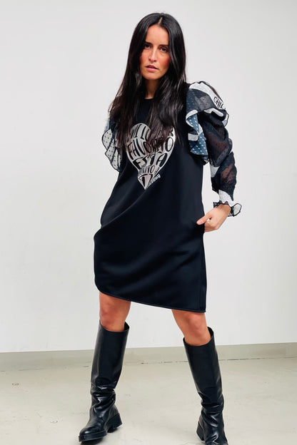 Vestido Manga Dulce Corazón Favorito