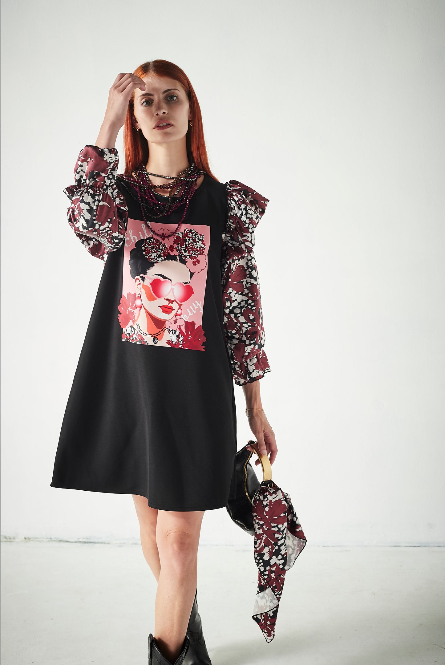 Vestido Raíz Chica Dots