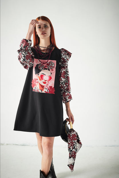 Vestido Raíz Chica Dots