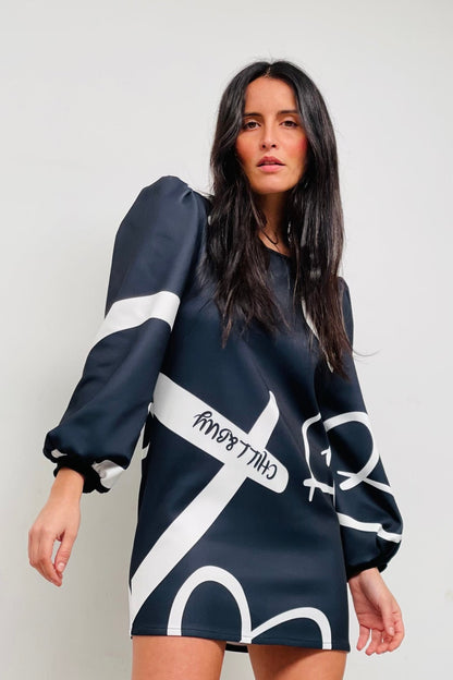 Robe Mia Black Love