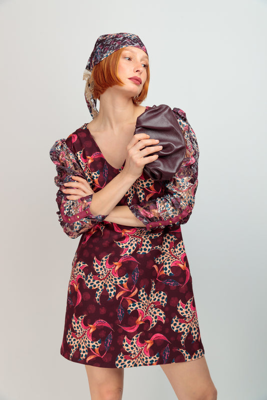 Lupita Mireya V-Neck Dress