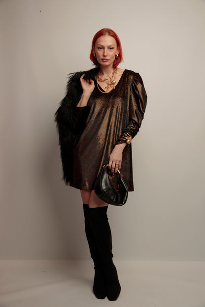 Vestido Pico Lupita Negro