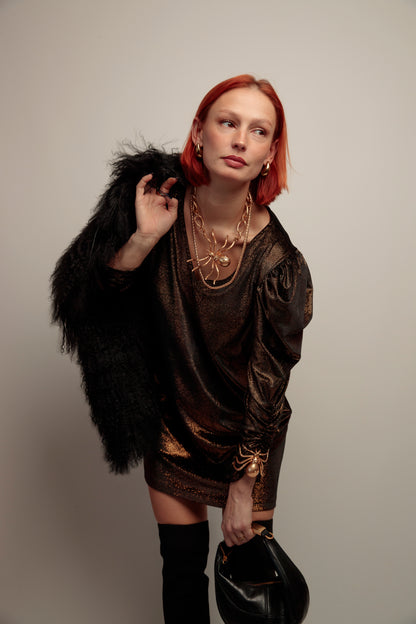 Vestido Pico Lupita Negro